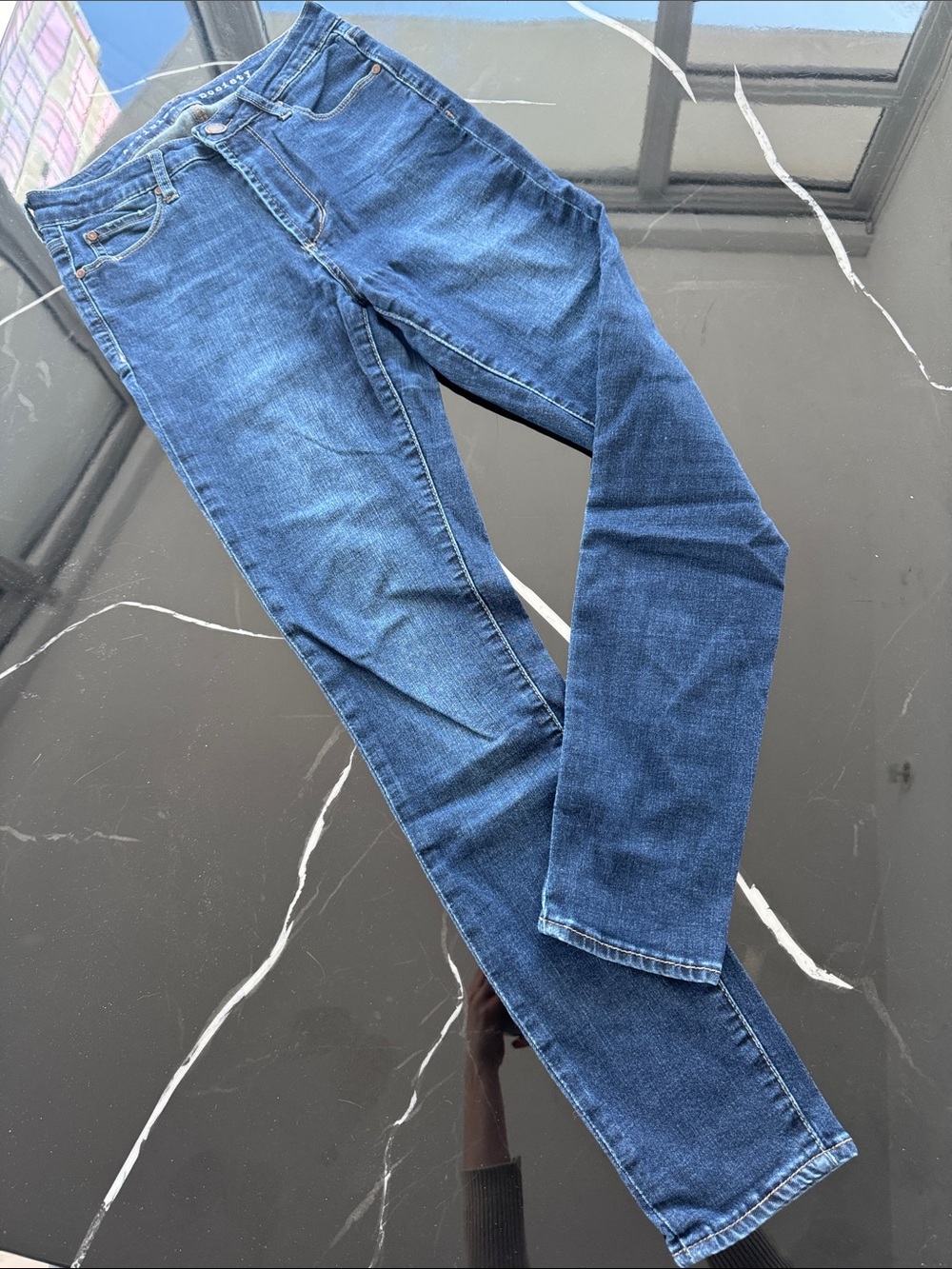 Articles Of Society Skinny Jeans - Dark Blue Denim